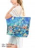 Blue Season Oil Painting Shoulder Bag